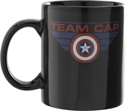 Captain America Civil War Team Cap Heat Change Mug - Image 2