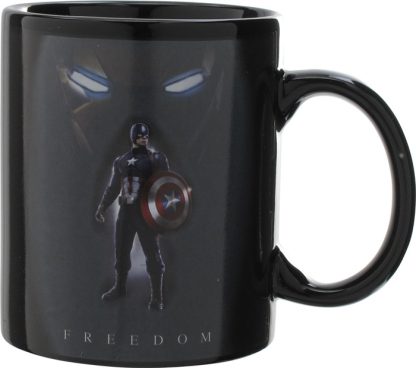 Captain America Civil War Team Cap Heat Change Mug - Image 3